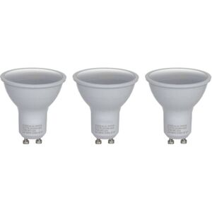 LUUMR Smart LED, 3er-Set, GU10, Plastik, 7W, opal, 827, Tuya