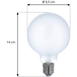 LUUMR Smart LED-Leuchtmittel 2er-Set E27 G95 7W matt Tuya