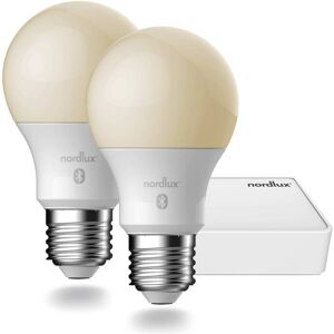 Nordlux Smart Light Starter-Kit EU E27 2er+Bridge