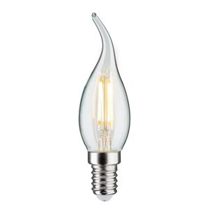 Paulmann LED-Kerze E14 4,8W Filament 2.700K Windstoß klar