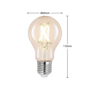 Arcchio LED-Lampe E27 4W 2.700K Filament dimmbar klar 3er
