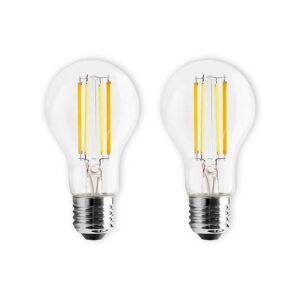 PRIOS LED-Lampe E27 7W Filament dimmbar CCT Tuya 2er-Set