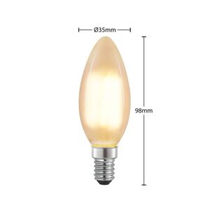Arcchio LED-Lampe E14 4W 2.700K Kerze dimmbar matt 3er-Set
