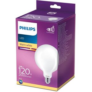 Philips LED Classic Globelampe E27 G120 13W matt