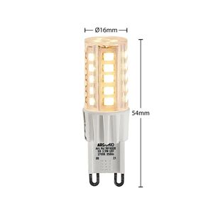 Arcchio LED-Stiftsockellampe G9 3,5W 827 10er-Set