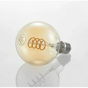 Lucande LED E27 G95 4W 2.700K dimmbar amber 5er