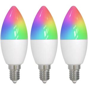 LUUMR Smart E14 4,9W CCT RGB ZigBee Tuya Hue 3er