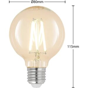 Arcchio LED E27 8W G80 2.700K Filament dimmbar klar 3er