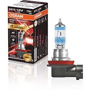 Osram 64211NB200 Halogen Leuchtmittel Night Breaker H11 55W 12V