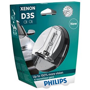 Philips 42403XV2S1 Xenon-Scheinwerferlampe X-tremeVision D3S Gen2, Einzelblister