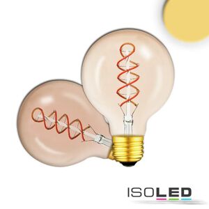 ISOLED LED Lampe E27 Vintage Line III; 14x9.5 cm (LxØ); transparent
