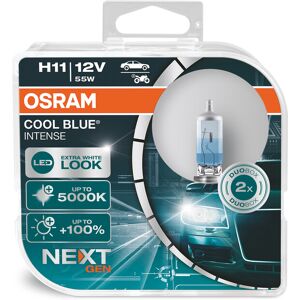 OSRAM Kühle blaue intensive Glühbirne H2 12V/55W - x2  weiss