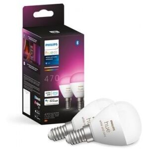 Divers Philips Hue Leuchtmittel White & Col. Amb. E14 Doppelpack, 2 x 470 lm / E14 Doppelpack 2x 470lm / Thema: Intelligente Beleuchtung