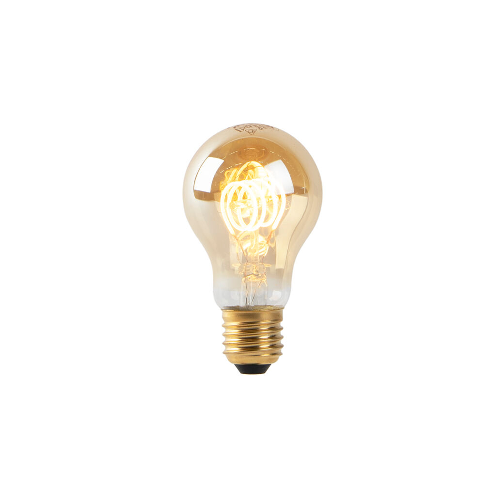LUEDD Set mit 3 E27 dimmbaren LED-Lampen Gold 4W 270 lm 2200K