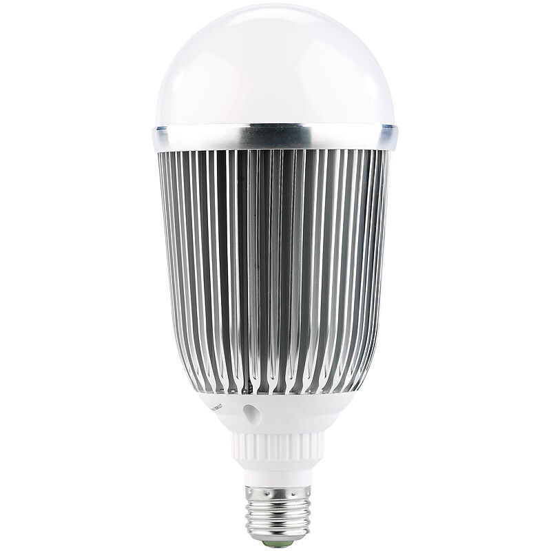 Luminea LED-Lampe E27, 18 Watt, 1.620 lm, 200°, weiß, 5000 K