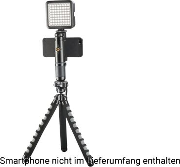 Mantona Movie Maker Starter Smartphone Leuchten Set