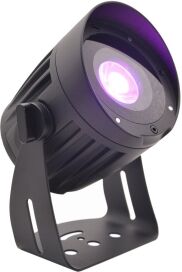 EuroLite LED Outdoor Spot, schwarz, 15W RGBW, QuickDMX