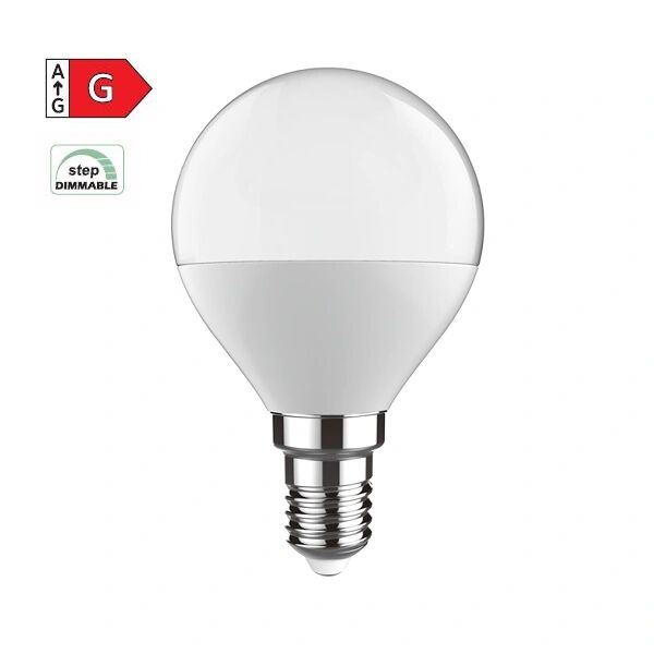 Diolamp SMD LED žárovka matná Ball P45 7W/230V/E14/3000K/500Lm/230°/Step Dim/A+