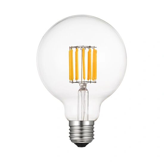 Diolamp Retro LED Globe Filament žárovka čirá G95 10W/230V/E27/6500K/1120Lm/360°