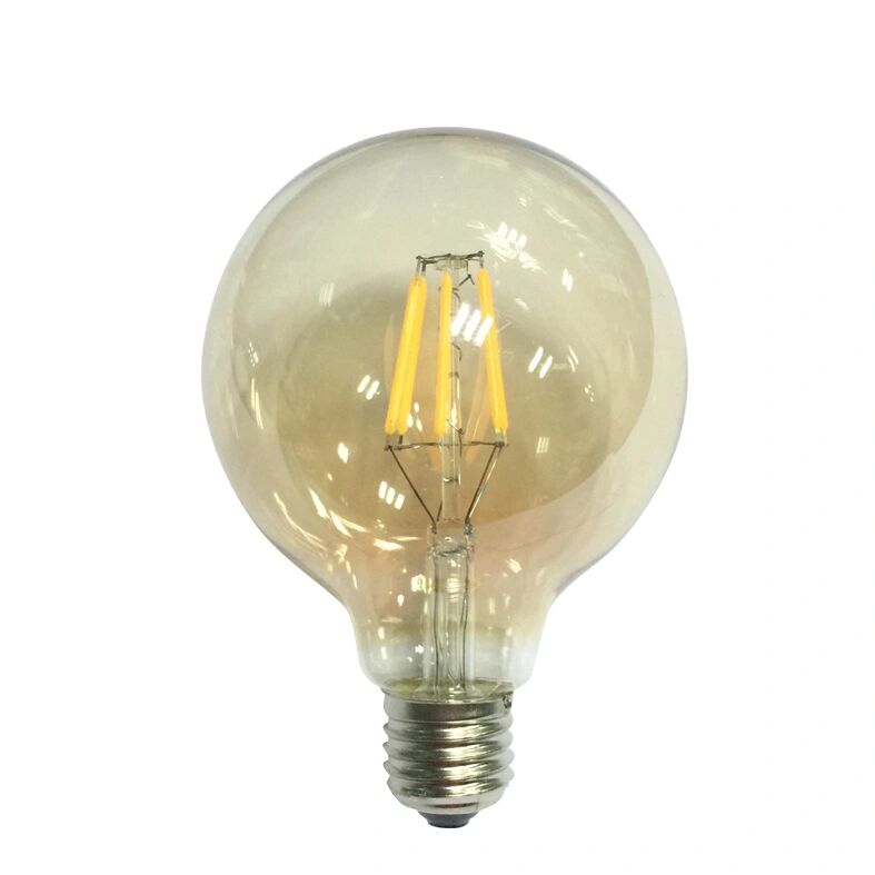 Diolamp Retro LED Globe Filament žárovka Amber G95 6W/230V/E27/2700K/680Lm/360°/DIM