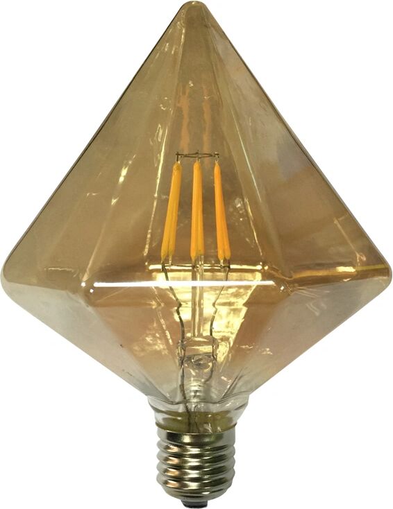 Diolamp Retro LED Filament žárovka Amber Decor TRON P125 6W/230V/E27/2700K/590Lm/360°/DIM