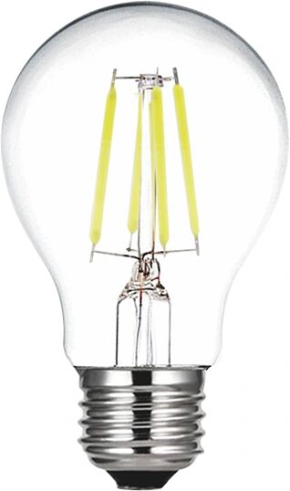 Diolamp LED Decor Clear Filament žárovka A60 COLORED 6W/230V/E27/Green/600Lm/360°/DIM, zelená