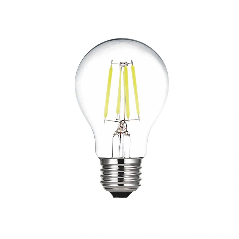 Diolamp LED Decor Clear Filament žárovka A60 COLORED 6W/230V/E27/Yellow/600Lm/360°/DIM, žlutá