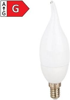 Diolamp SMD LED žárovka matná Candle Tip C37  5W/230V/E14/3000K/440Lm/200°/A+