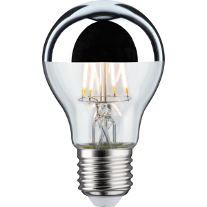 Paulmann PLM 28670 - LED-Lampe Modern Classic E27, 6,5 W, 600 lm, 2700 K, Kopfspiegel