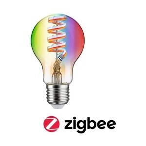 Paulmann Filament 230V Smart Home Zigbee 3.0 LED Birne E27  470lm 6,3W RGBW+ dimmbar Gold 29156