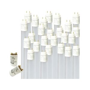 25x T8 LED Glas Röhre Tube Leuchtstoffröhre  inkl. LED Starter 60cm Kaltweiß