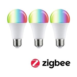 Paulmann Standard 230V Smart Home Zigbee 3.0 LED Birne E27 3x1055lm 3x11W RGBW+ dimmbar Matt 29151