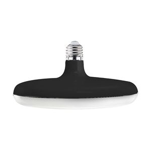 Braytron E27 LED Leuchtmittel Lampe 24W 1900lm Glühbirne Birne Kaltweiß, Farbe: Schwarz