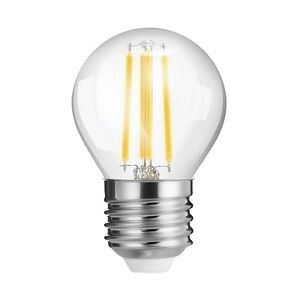 V-Tac 4W E27 Mini LED Filament Leuchtmittel Birne Leuchte 430 Lumen klar Glas