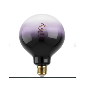 Eglo LED Globe G125 E27 4W schwarz-violett