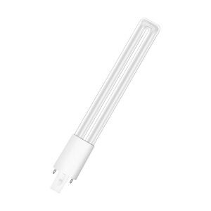 Osram LED Stablampe Ersatz Dulux S11 G23 6W warmweiß, weiß matt