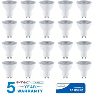 V-tac - 20 LED-Glühbirne gu 10 8W watt samsung lampe 38° gradi VT-291-Kalt