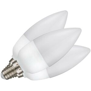 ETC-SHOP 3er Set 5W led E14 Leuchtmittel Kerze 350lm 3000K warmweiß dimmbar