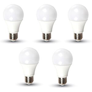 5 LED-Glühbirnen e 27 11 w watt lampe 200 grades 1055 lumen V-tac Natural