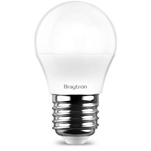 BRAYTRON 5 Watt LED Leuchtmittel E27 Sockel Kugel G45 400 Lumen Glühbirne Lampe Licht kaltweiß