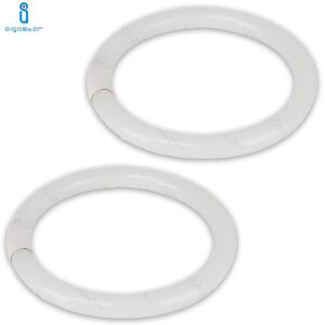 Aigostar - circular neon 220V 32W light T9 G10q 32Watt Glühbirne circular tube 2 pieces