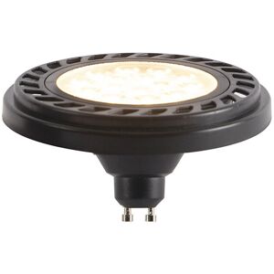 Luedd - GU10 3-stufig dimmbare LED-Lampe AR111 8W 700 lm 2700K - Schwarz