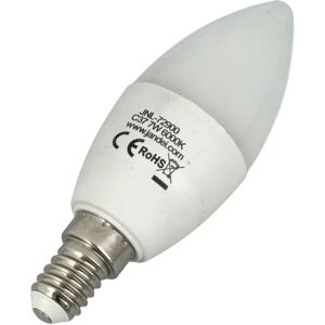 Pack x10 led -Bulb Catla Typ C37 7 Watt, Gewinde E14 Farbe des weißen Lichts 6000k - Jandei