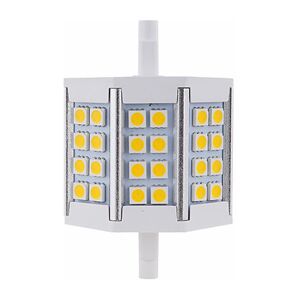 ETC-SHOP Led 4 Watt R7s Leuchtmittel Lampe 300 Lumen Leuchte warmweiß, Kunststoff, 3000 Kelvin, DxH 5,1x7,8 cm, 5er Set