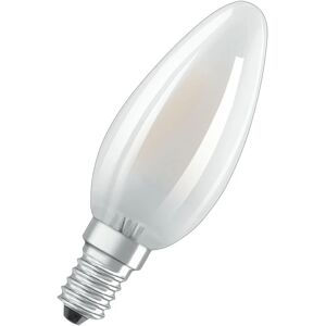 LED-Lampe, Sockel: E14, Warm White, 2700 k, 4 w, Ersatz für 40-W-Glühbirne, matt, led base classic b - Osram