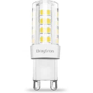 BRAYTRON Led Leuchtmittel Stecklampe Stiftsockel Birne Lampe Leuchte Licht G9 5 Watt 230V 420 Lumen kaltweiß 3 Stück