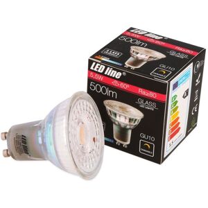 Led Line - 5x GU10 5,5W led Leuchtmittel 550 Lumen Spot Strahler Einbauleuchte Energiesparlampe Glühlampe 4000K Neutralweiß