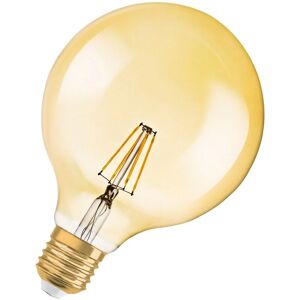 LED-Lampen, Vintage-Edition, 35 Watts Ersatz, E27, Globe, 2400 Kelvin, Warm Comfort Light, Klares Glas, single Pack - Osram