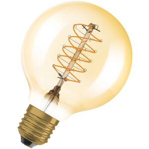 Osram - Dimmbare LED-Lampen, Vintage-Edition, 37 Watts Ersatz, E27, G80, 2200 Kelvin, Warm Comfort Light, Klares Glas, single Pack