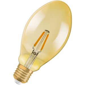 LED-Lampen, Vintage-Edition, 40 Watts Ersatz, E27, Oval, 2400 Kelvin, Warm Comfort Light, Klares Glas, single Pack - Osram